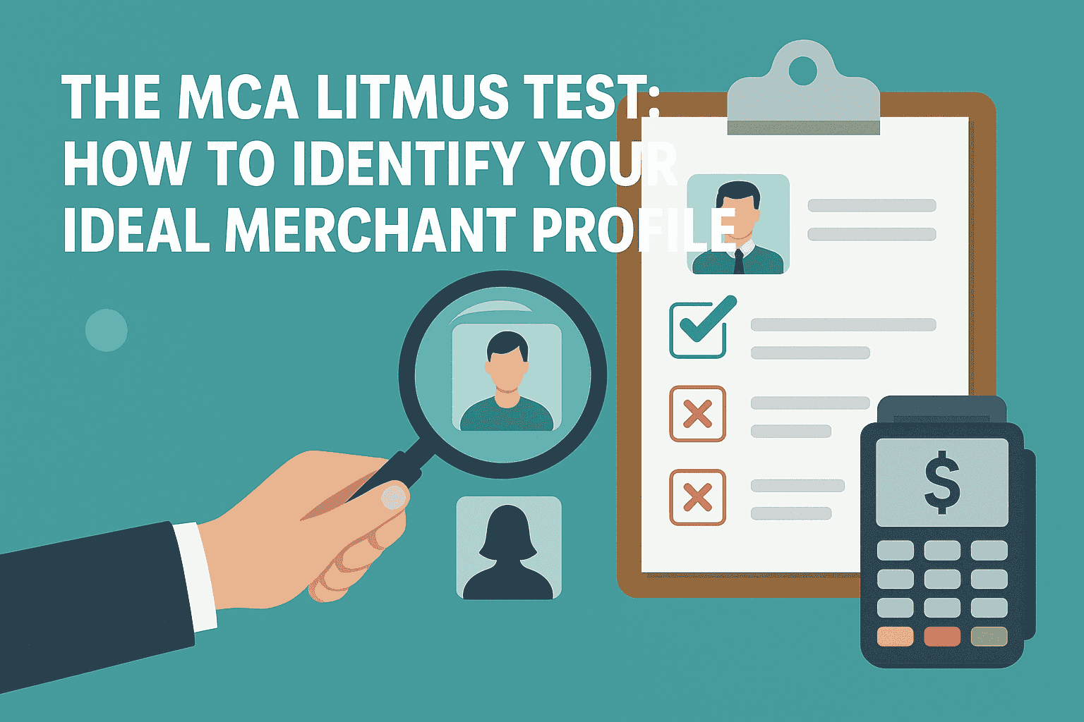 The MCA Litmus Test: How to Identify Your Ideal Merchant Profile