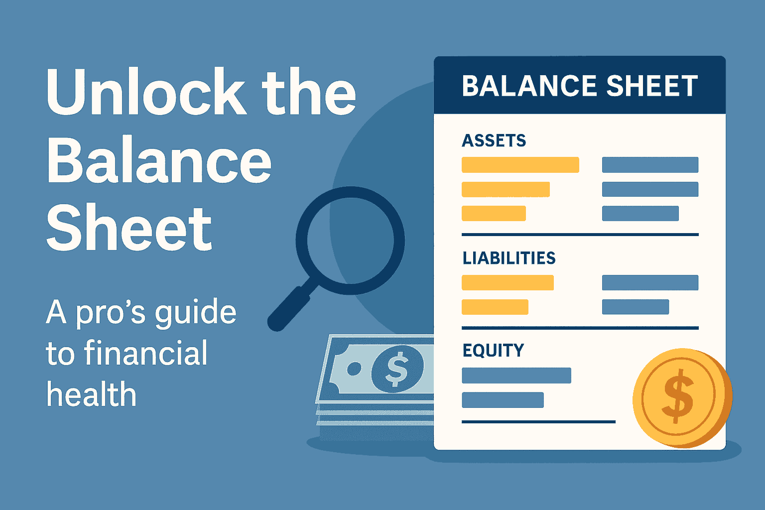 Unlock the Balance Sheet: A Pro's Guide to Financial Health
